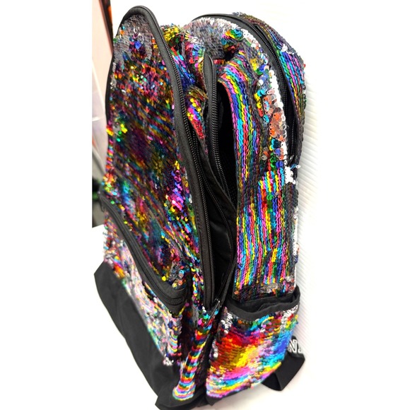Victoria\'s Secret VS PINK Fashion Show Sequin Campus Backpack REVERSE SEQUIN main image 4